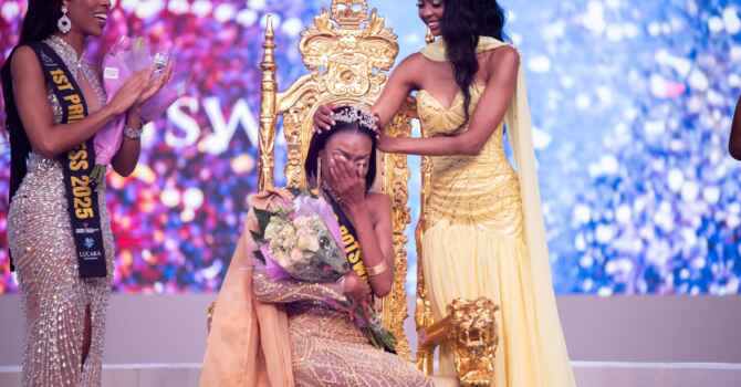 Anicia crowning Ruth