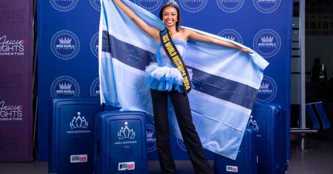 Miss World Botswana, Anicia Gaothusi