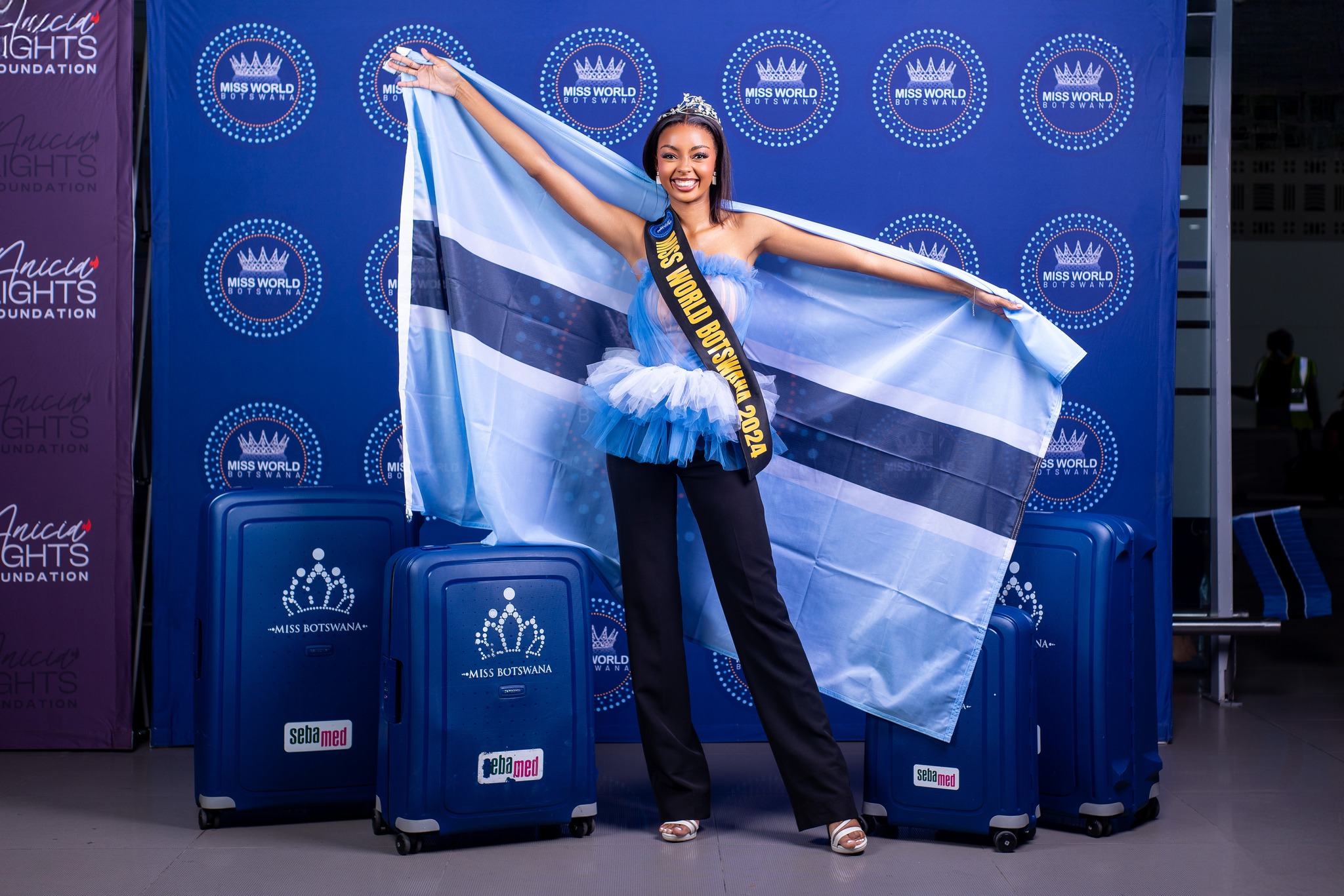 Miss World Botswana, Anicia Gaothusi