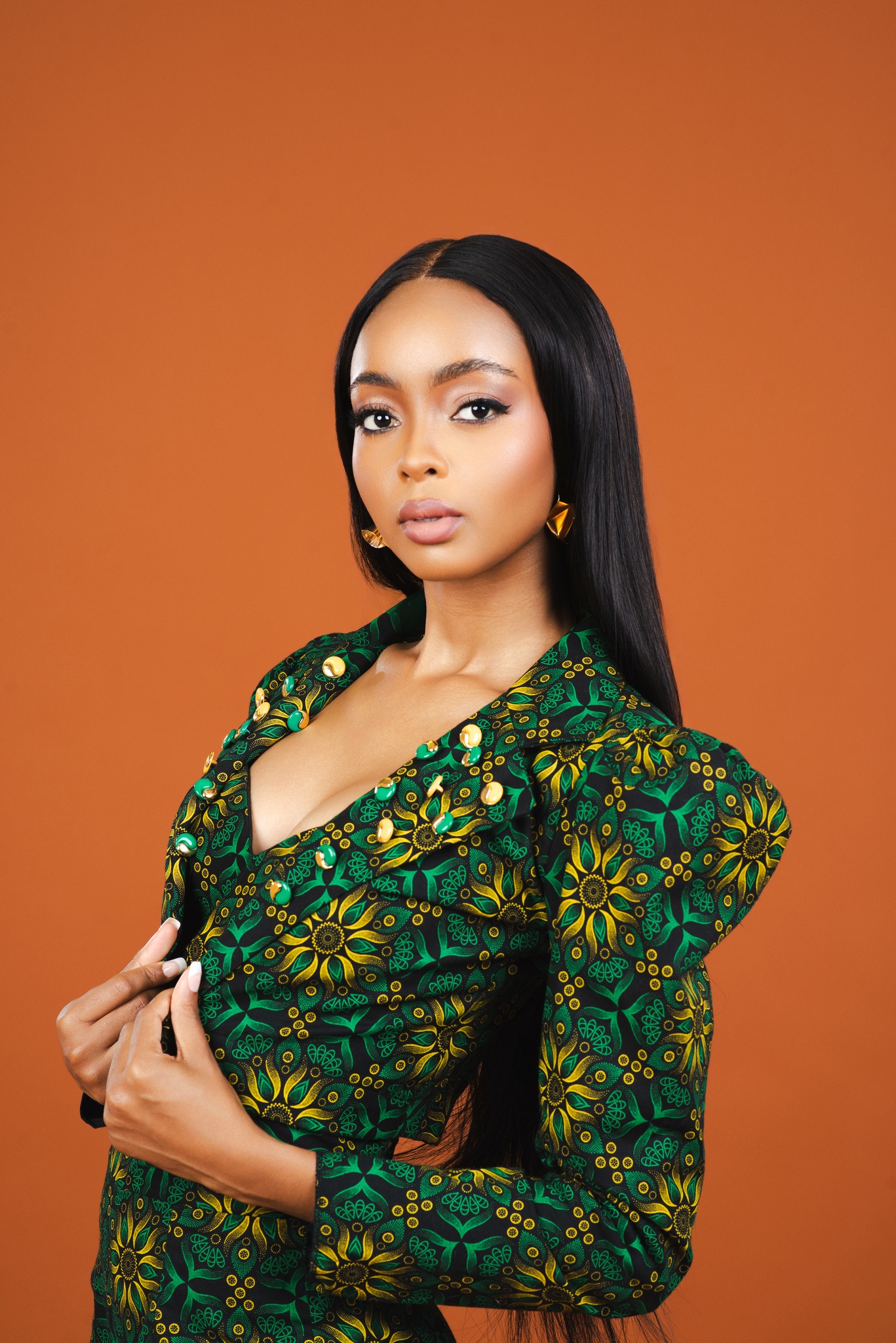 Miss World Botswana making an impression with this show stopping outfit