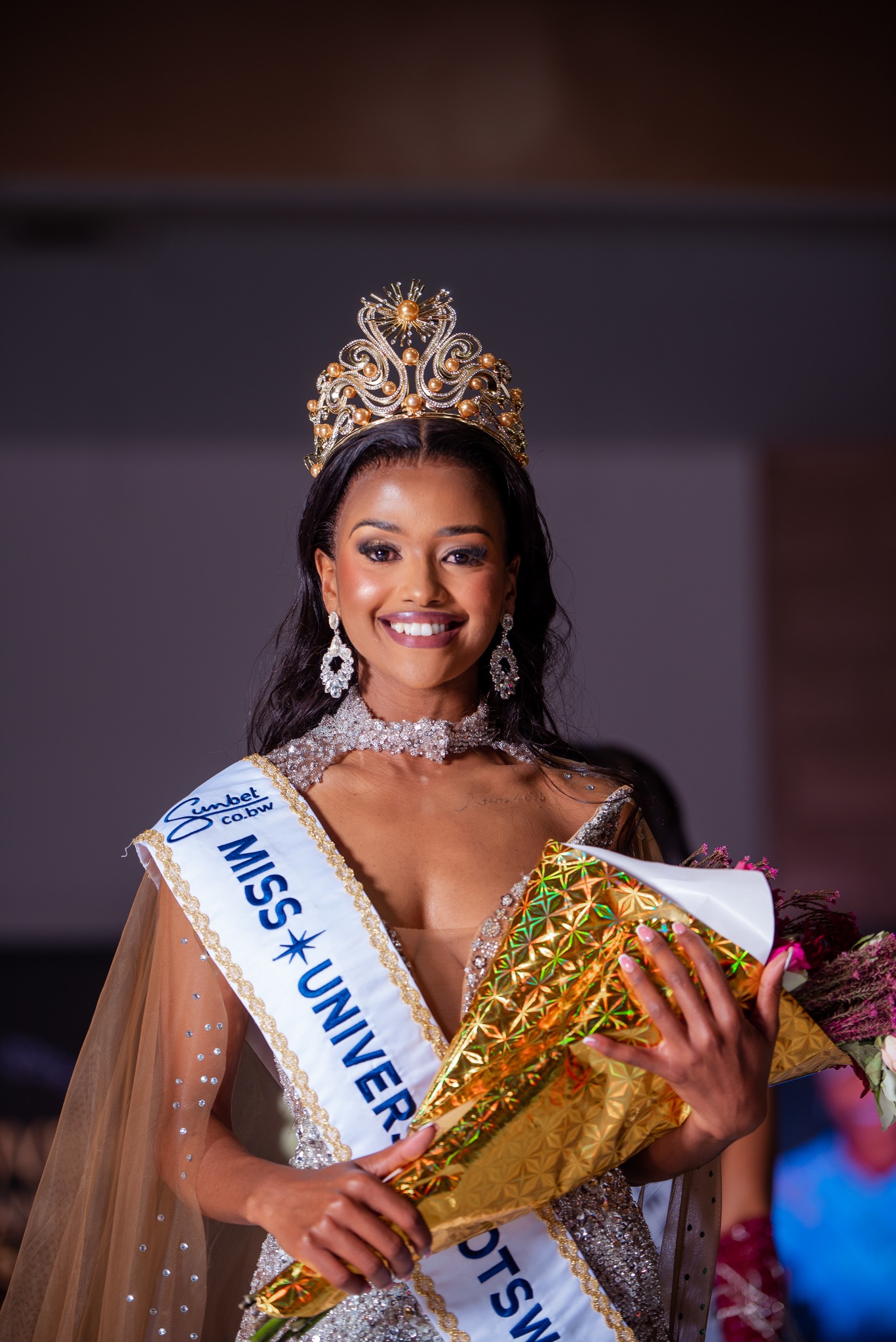 Newly crowned Miss Universe Botswana 2025, Lilian Andries