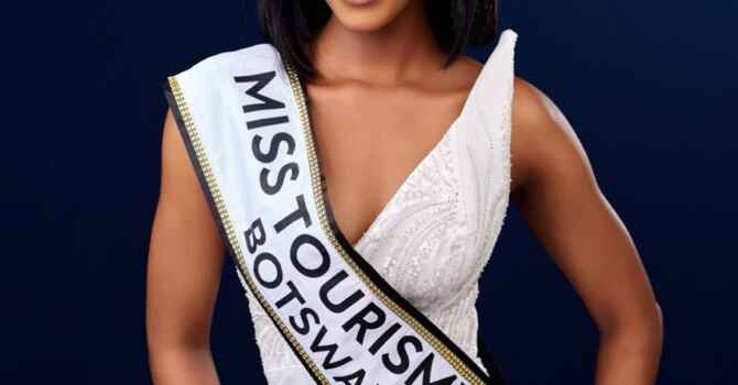 Crowned Miss Tourism World Botswana 2025