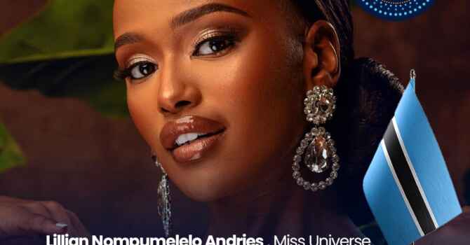 Miss Universe Botswana, Lillian in Thailand