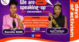 Ruth Thomas, Unites With African Leaders For the 16 Days of Activism Campaign